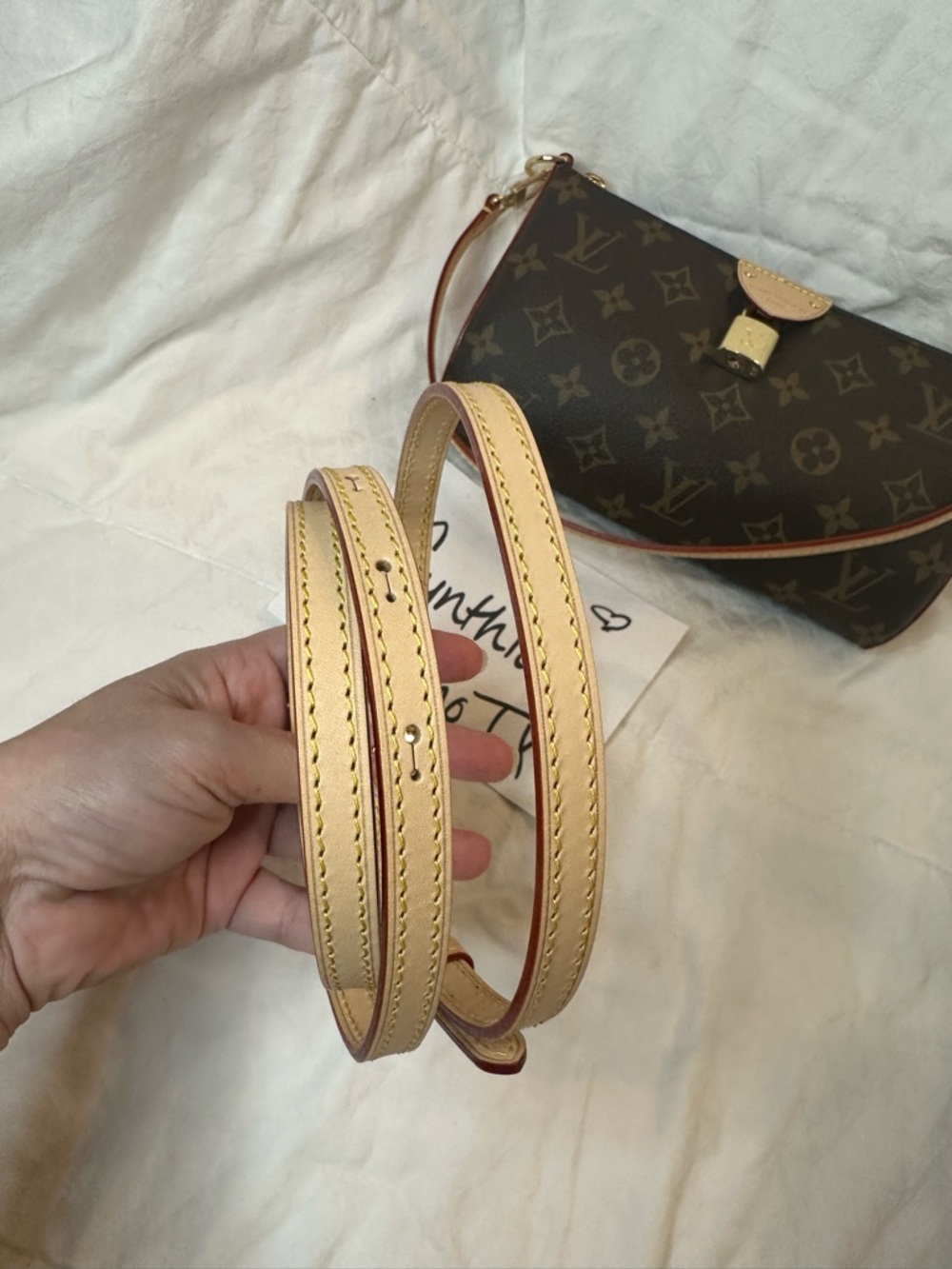 Louis Vuitton Pochette Tirette Crossbody - Picture 15 of 16